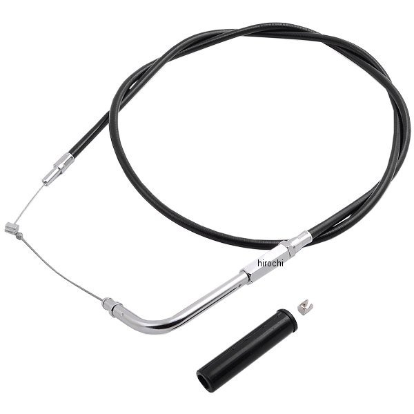 HW-034206 キジマ スロットルケーブル(引き) 96年-17年 Big Twin 黒 1095mm