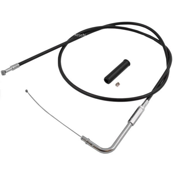 HW-034406 キジマ スロットルケーブル(引き) 96年-17年 Big Twin 黒 1130mm