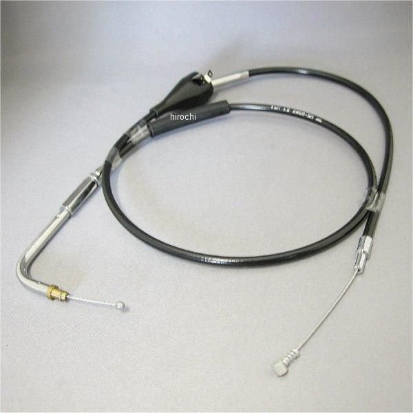 HW-036406 キジマ アイドルケーブル(戻し) 02年-07年 ツーリング 黒 975mm/70°