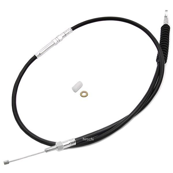HW-036906 キジマ クラッチケーブル 87年以降 XL/Big Twin ターミネーター(黒) 1380mm