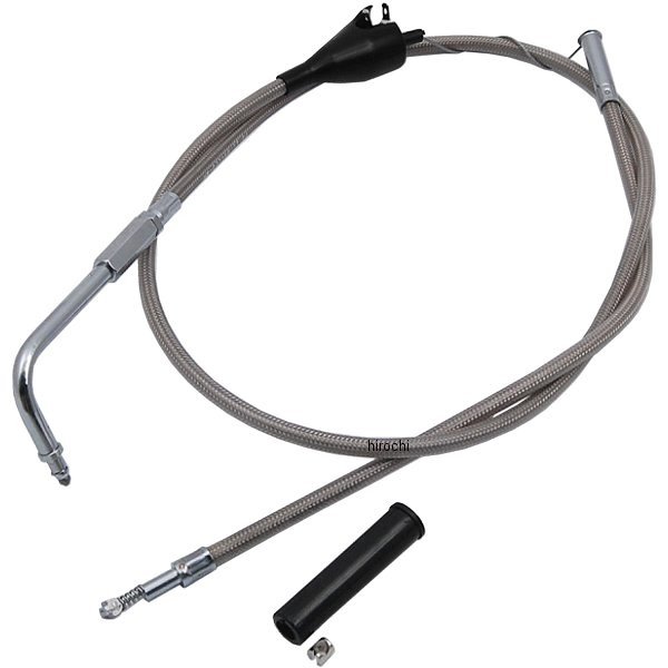 HW-037166 キジマ アイドルケーブル(戻し) 02年-07年 ツーリング ステンメッシュ 1125mm/90°