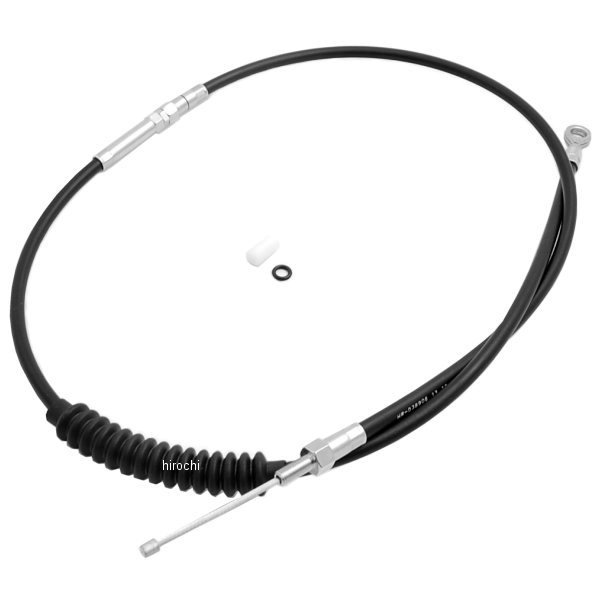 HW-038906 キジマ クラッチケーブル 87年以降 XL/Big Twin ターミネーター(黒) 1455mm