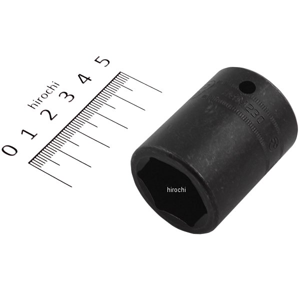 IMM230 スナップオン Snap-on フランクドライブ 1/2インチ インパクト シャロー ソケット 6角 23mm