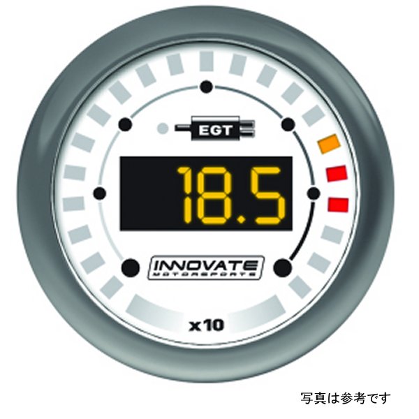 Innovate MTX Digital エキゾースト Gas Temperature (EGT) ゲージ キット
