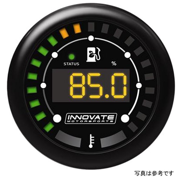 Innovate MTX-D Ethanol Content & フューエル Temp Complete ゲージ キット - ブラック Dial