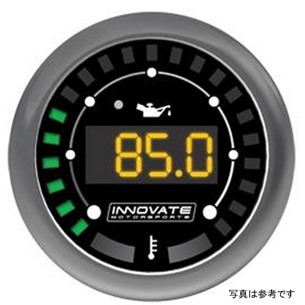 Innovate MTX Digital Oil Temperature & Pressure ゲージ キット (0-150psi)