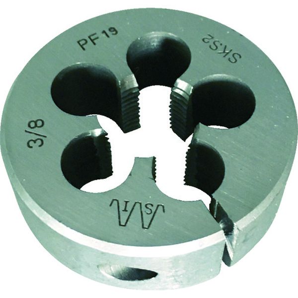 ISRD38PF018 484-7873 (株)イシハシ精工 IS 管用ねじ切り丸ダイス PFねじ 38径 1/8PF