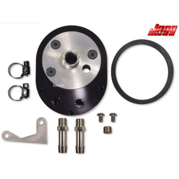 J4702 ガッツクローム JaggオイルフィルターアダプターTC用サーモ付き