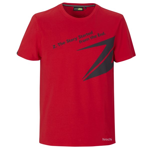 J8901-0802 カワサキ純正 Z 50th Anniversary Tシャツ 赤 Mサイズ