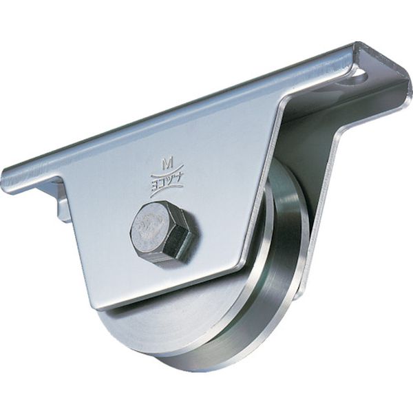 JCS0505 849-6277 (株)ヨコヅナ ヨコヅナ 440Cベアリング入ステンレス重量戸車 50mm V
