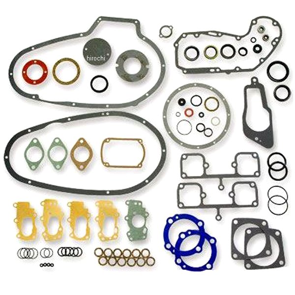 JGI-17026-71 ガッツクローム エンジンコンプリートガスケットキット 57年-71年 XL900