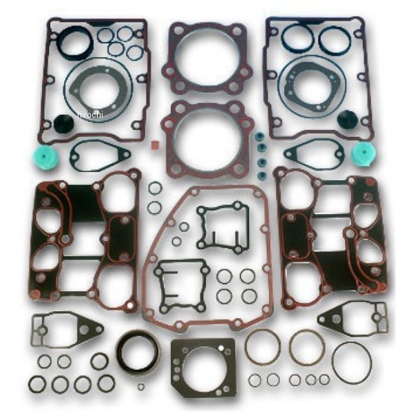 JGI-17053-99 ガッツクローム エンジンコンプリートガスケットキット 1999-04年 ツインカム88