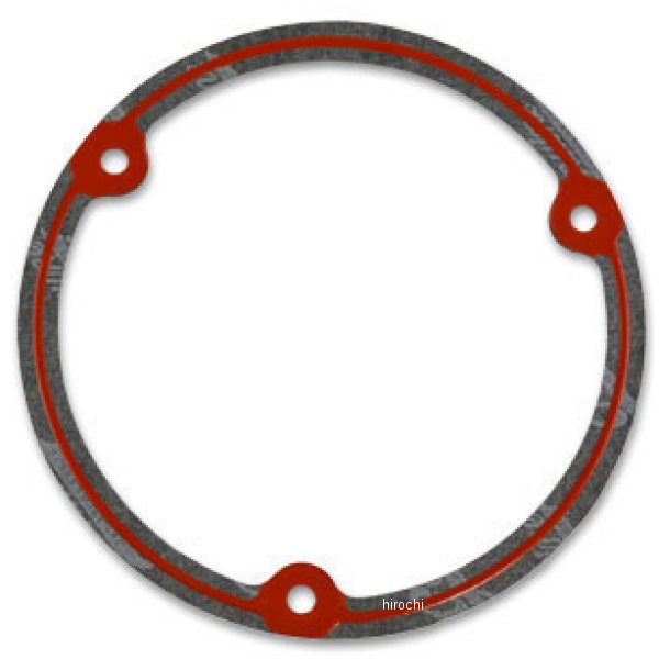 JGI-25416-70-X ガッツクローム ダービーカバーGKペーパーw/Bead 70-84 BT 3穴