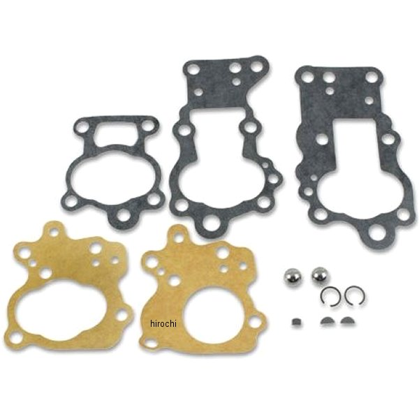 JGI-36-FLH ガッツクローム オイルポンプガスケットキット 36年-47年 ナックルヘッド