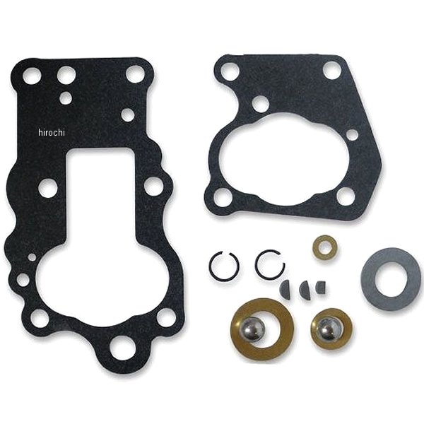 JGI-48-FL ガッツクローム オイルポンプガスケットキット 48年-67年 ビッグツイン