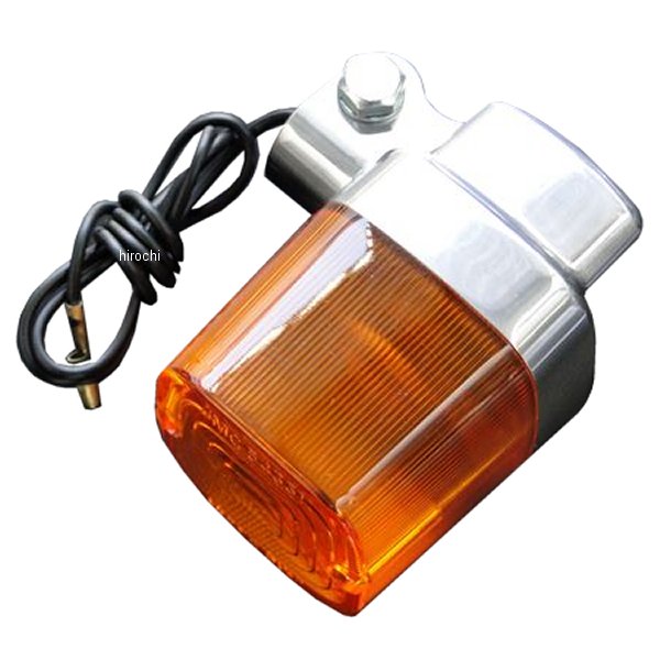 jmc-001 ビーアールシー BRC JMC 角型ヨーロピアンウインカー バフ掛けボディ 12V 汎用 オレンジレンズ