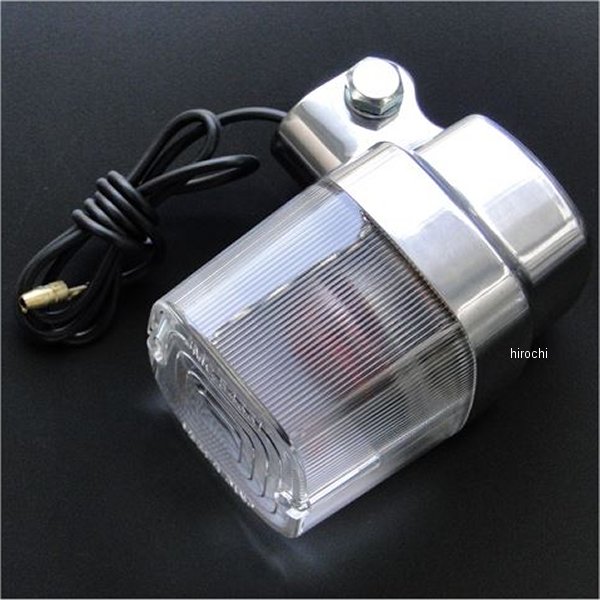 jmc-013 ビーアールシー BRC JMC 角型ヨーロピアンウインカー バフ掛けボディ 12V 汎用 クリアレンズ