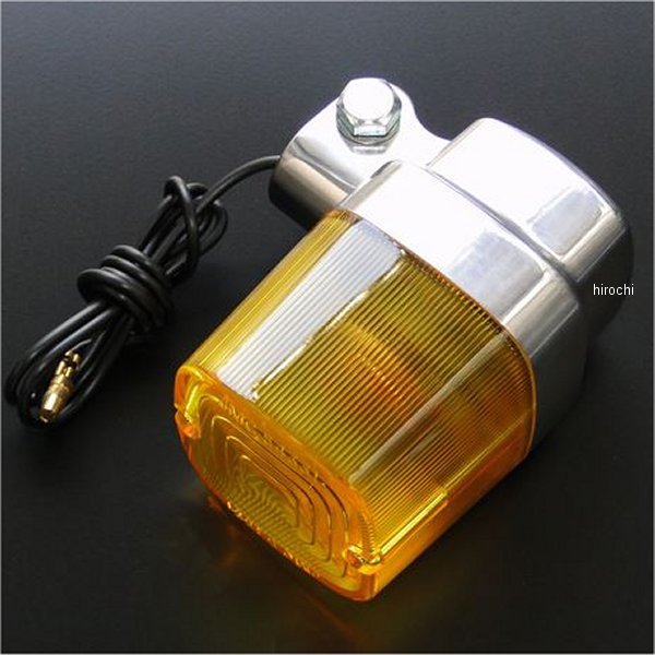 jmc-014 ビーアールシー BRC JMC 角型ヨーロピアンウインカー バフ掛けボディ 12V 汎用 イエローレンズ