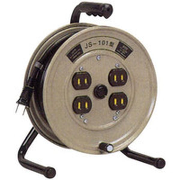 JS101 370-3525 (株)ハタヤリミテッド ハタヤ コードリール JSリール 単相100V 10m