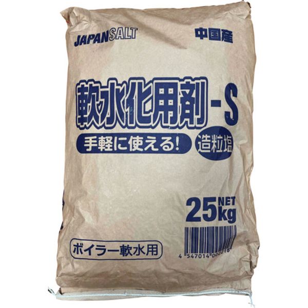 JS19069 593-9427 ジャパンソルト(株) ジャパンソルト 軟水化用剤(ボイラー用) 造粒塩S