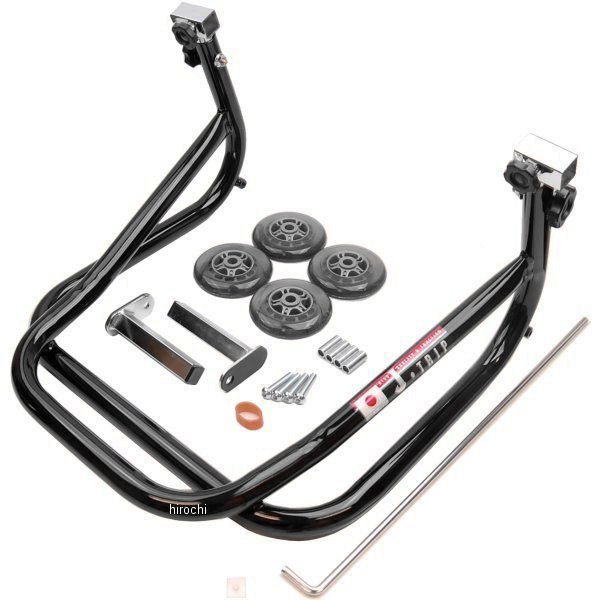 JT-127HBK Jトリップ J-TRIP メンテナンススタンド黒はじめてスタンド受けタイプ:シャフト専用受け