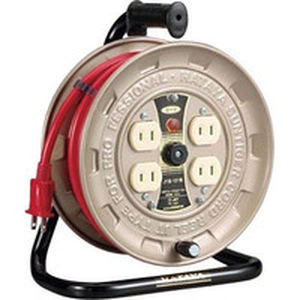 JT3101 370-3541 (株)ハタヤリミテッド ハタヤ JT-3型コードリール 単相100V 10m