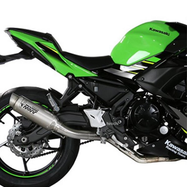K.044.L6P-ACC.049.A1-Ninja650 ミヴ Mivv フルエキゾースト GP PRO 触媒あり 17年-21年 Ninja650 チタン
