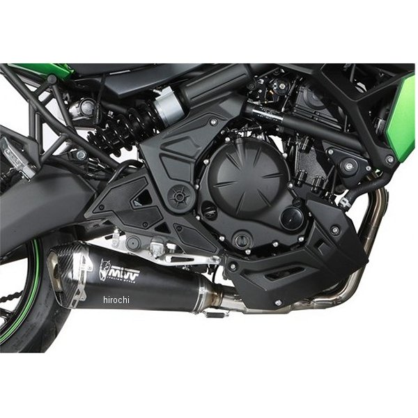 ミヴ Mivv フルエキゾーストマフラー Delta Race 触媒付き 24年-25年 Versys650/ヴェルシス650 ステンブラック
