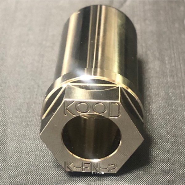 K-N-F002 クード KOOD フロントアクスルカラーナット ゼファー1100、ゼファー750