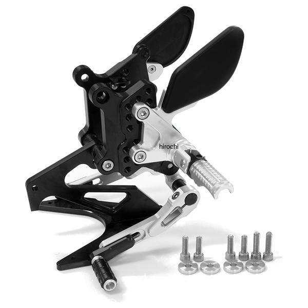 K0467-SLV バイカーズ BIKERS バックステップ シルバー 20年-24年 カワサキ Ninja ZX-25R