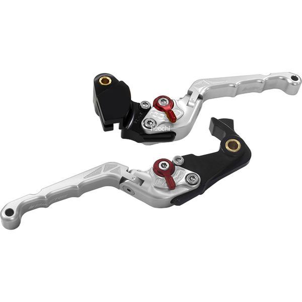 K0514-SLV バイカーズ BIKERS レバーセット 可倒式 カーブタイプ シルバー 18年-22年 カワサキ Z900RS ZR900C