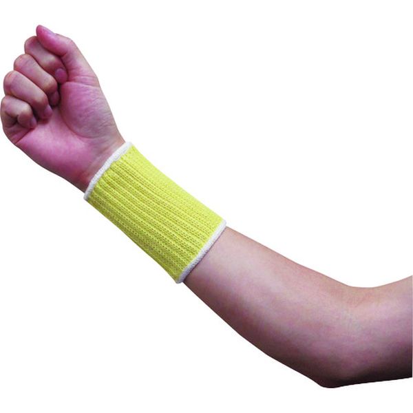 K111P 102-5836 (株)東和コーポレーション トワロン 耐切創手首ガード ケブラー手首ガードK-11