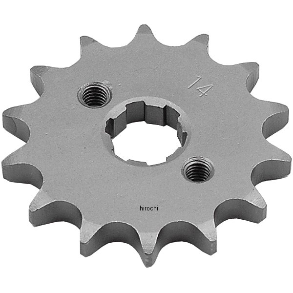 K22-2588 Parts Unlimited フロント スプロケット 14T/428 79年-09年 CRF100F、XR100、XL100S スチール