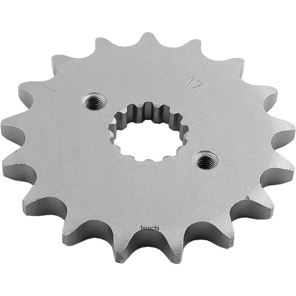 K22-2731 Parts Unlimited フロント スプロケット 17T/530 83年-05年 VN800、ZZR600、GSF1200、GSX-R1000 スチール