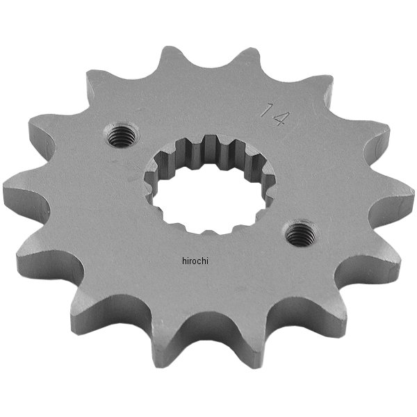 K22-2771 Parts Unlimited フロント スプロケット 14T/530 83年-05年 VN800、ZZR600、GSF1200、GSX-R1000 スチール