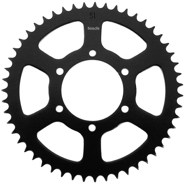 K22-3604G Parts Unlimited リア スプロケット 51T/520 72年-74年 ヤマハ スチール