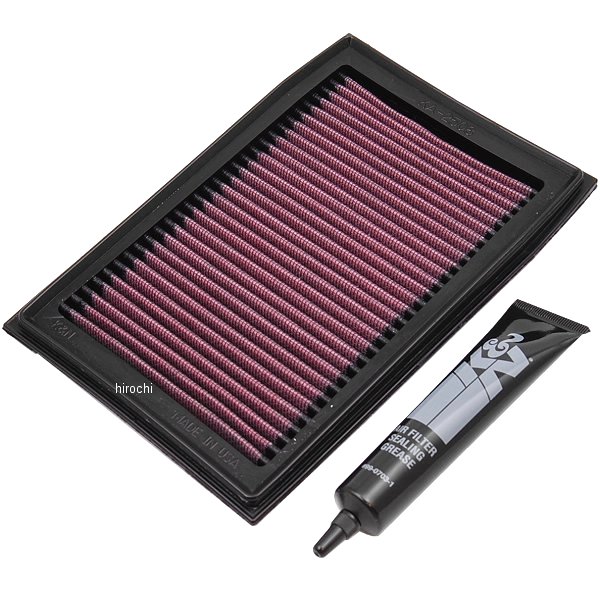 KA-2508 K&N リプレイスメントエアフィルター ニンジャ250R、ニンジャ250、Z250