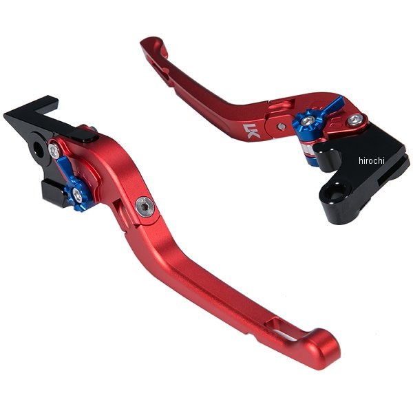 KA014-005-0715 ユーカナヤ U-KANAYA ビレットレバーセット 可倒式Rタイプ 11年以降 W800 マットレッド