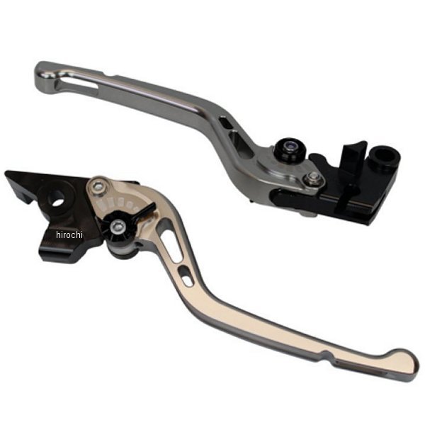 KA042-005-0506 ユーカナヤ U-KANAYA ビレットレバーセット GPタイプ ロング ゼファー750、ゼファー750RS チタン