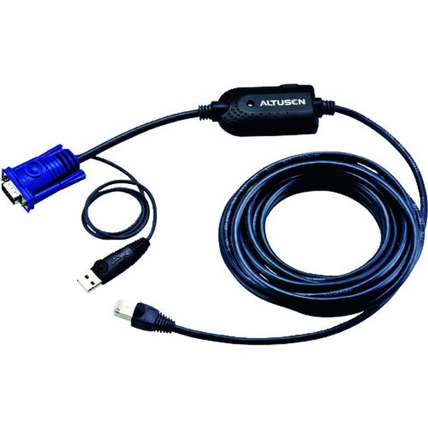 KA7970 115-2792 コンピューターモジュール(LANケーブル一体型)USB/マトリックスKVMスイッチ用