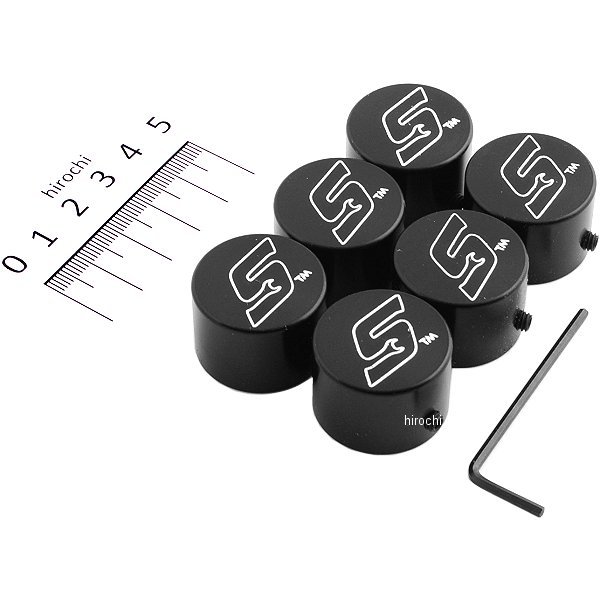 KACAP6BK スナップオン Snap-on ストレージ アクセサリー パウダーコート塗装キャスターボルトカバー ブラック (6個入り)