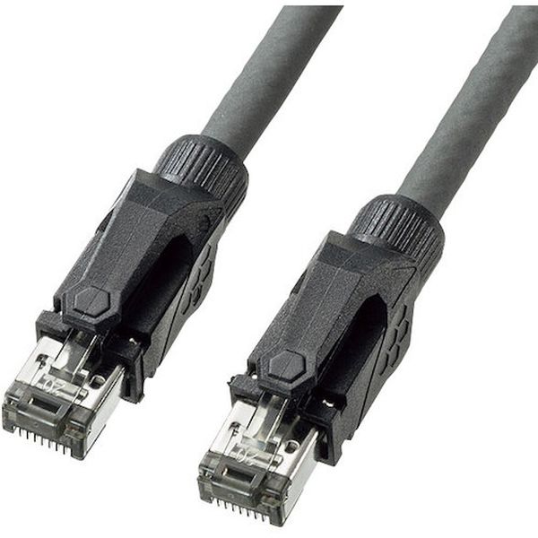 KBT6ASTP02GY 246-4526 サンワサプライ(株) SANWA カテゴリ6A STP LANケーブル