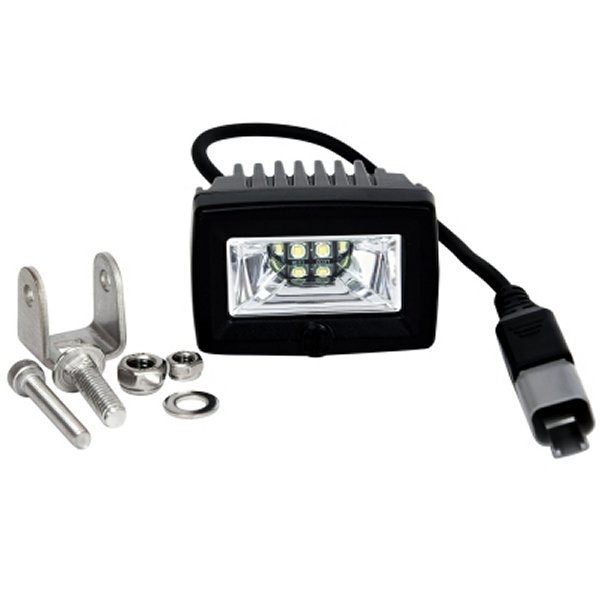 KC HiLiTES C-Series C2 LED 2in. Backup Area Flood ライト 20w (2個 Pack System) - ブラック
