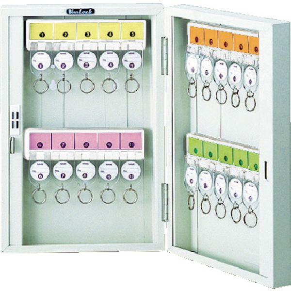 KD20 836-8801 トラスコ中山(株) TRUSCO キーボックス ダイヤルキー仕様 ホルダ数20個