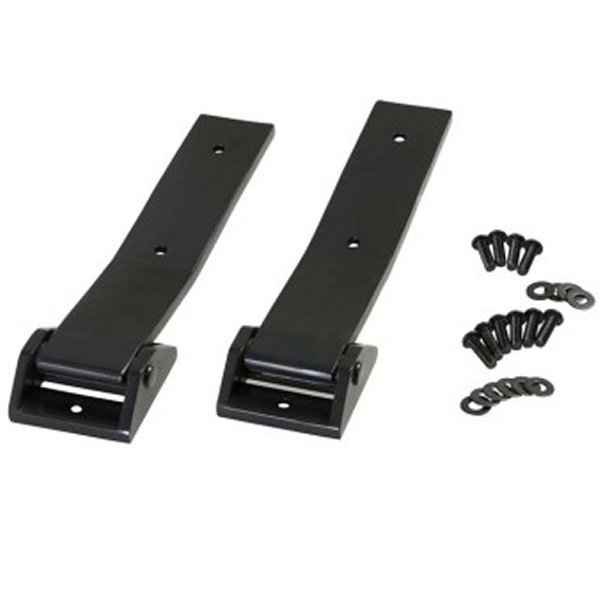 Kentrol 07年-18年 ジープ ラングラー JK Tailgate Hinge 2個 - Powdercoat ブラック