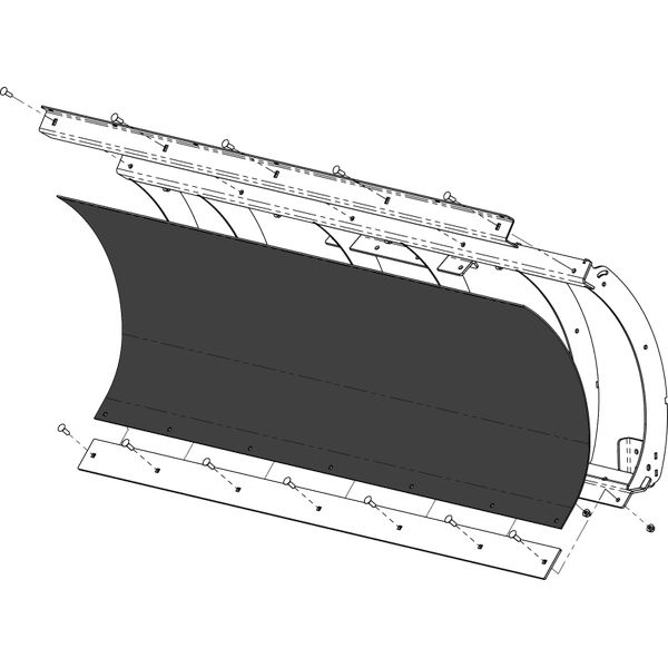 KFI Replacement Poly Blade 60 in.
