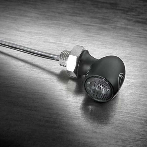 KM1-153-120 ケラーマン Kellermann Bullet Atto/バレット アトー ブラック/スモーク アンバー 1個売り