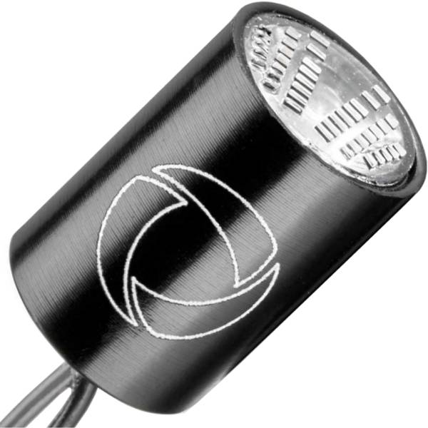 KM1-158-520 ケラーマン Kellermann Bullet Atto RB Integral/バレット アトー RB インテグラル マットブラック/クリアー 赤 1個売り