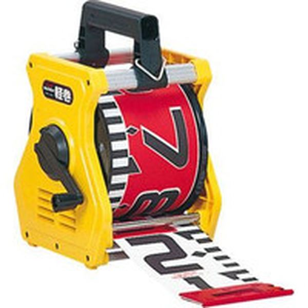 KM1030K (株)TJMデザイン タジマ シムロンロッド軽巻(スタンド付テープロッド)幅100mm 長さ30m