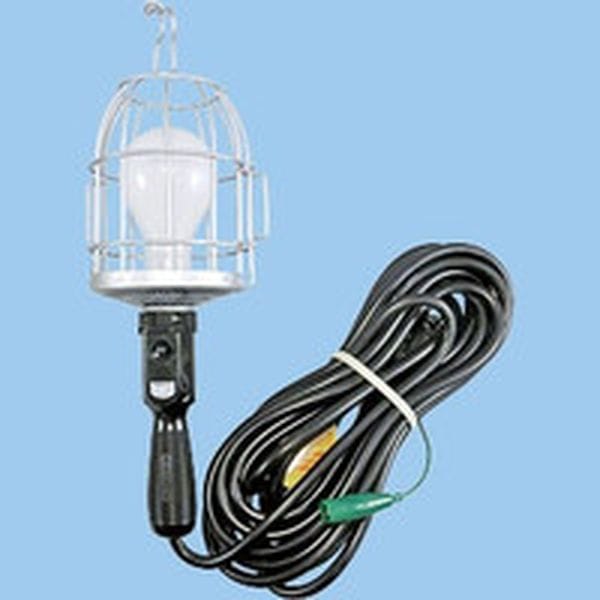 KM10G (株)ハタヤリミテッド ハタヤ 補助コードランプ 200W耐震電球付 電線10m 2P接地付コンセント付